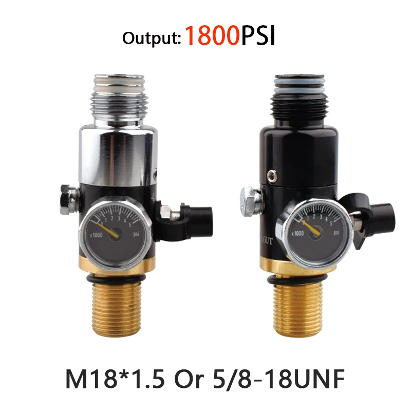 hpa-m18-15-or-5-8-18unf-pressure-regulator-output-1800psi-adjustable-regulating-air-tank-relief-valve-for-diving-station-parts