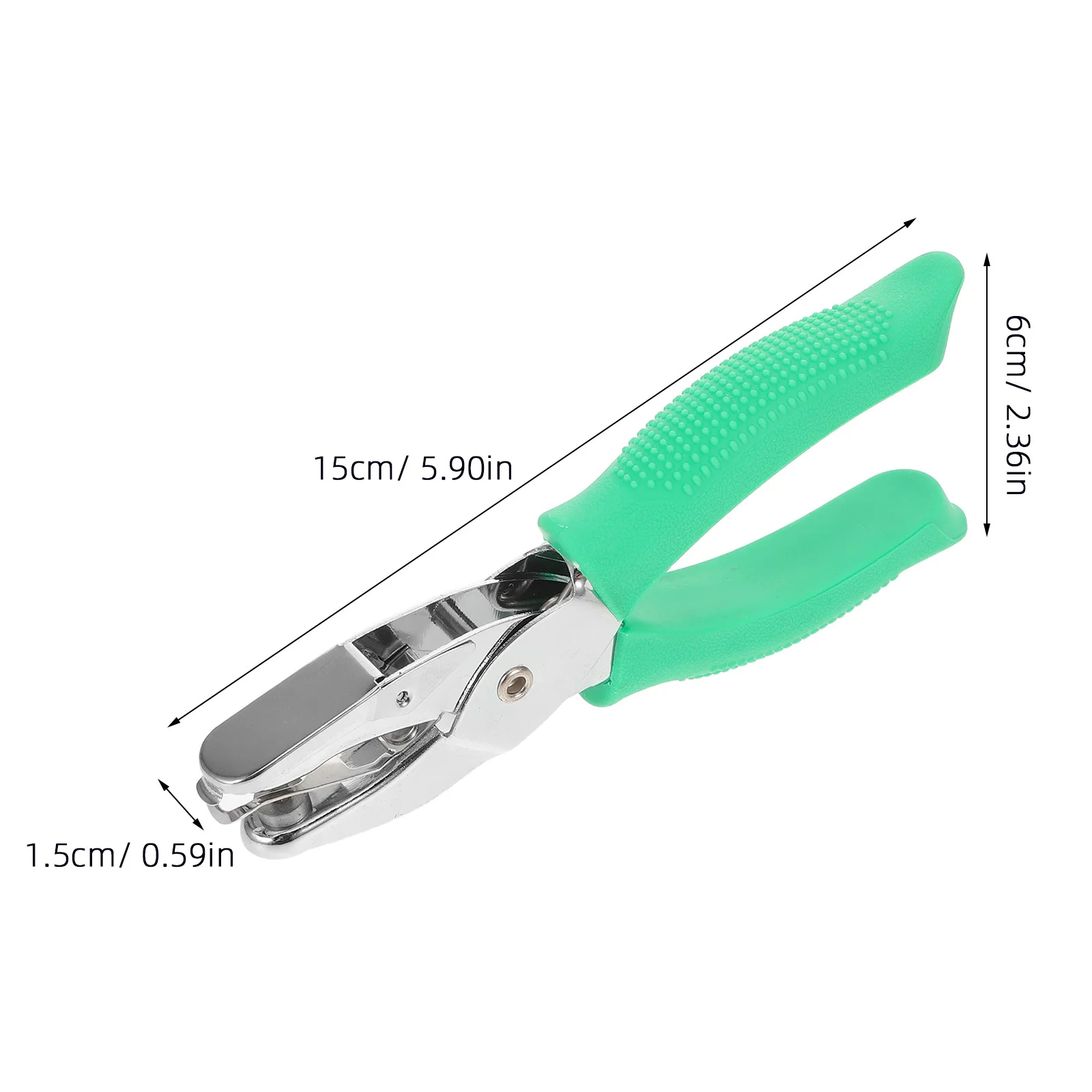 ثقب واحد متعدد الاستخدامات لمختلف سمك الورق وعشاق الصياغة والمحترفين المكتبيين، عملية سهلة