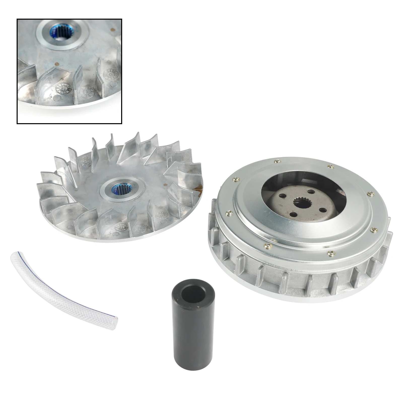 Topteng Front Clutch Variator Pulley Set 5Km-17611-00 For Yamaha Yfm660Fa Grizzly 660 Motorcycle Accessories
