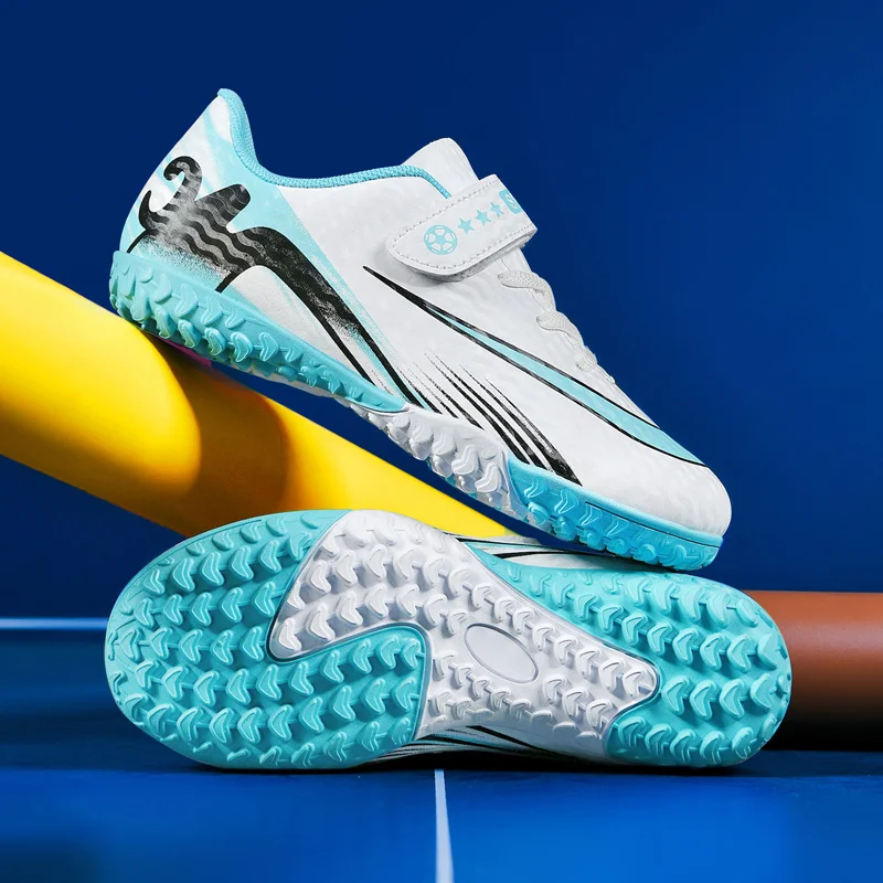 أحذية كرة القدم للأطفال، أحذية كرة قدم احترافية للأولاد والبنات، خفيفة الوزن ومقاومة للغاية، أحذية رياضية للأطفال غير قابلة للانزلاق #6