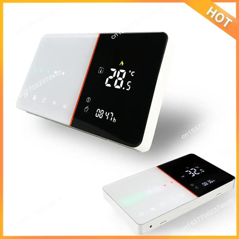Termostato Wifi inteligente A43M para calefacción de agua/piso, caldera eléctrica/gas, funciona con Alexa y Google Home