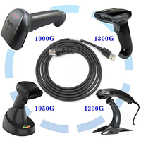 2m/6.5ft Barcode Scanner USB Cable Compatible with Honeywell 1900G-HD 1900G-SR 1902G-HD 1300G 1400G 1202G 1900G 1250G 1200G