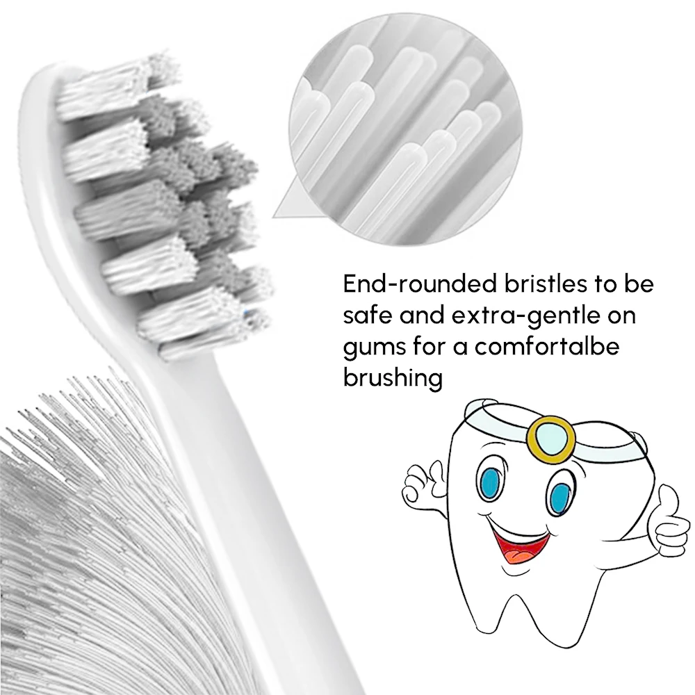 Replacement Toothbrush Brush Heads Compatible with Philips Sonicare Professional Electric Toothbrush Pro1100 4100 6100 9000 9300
