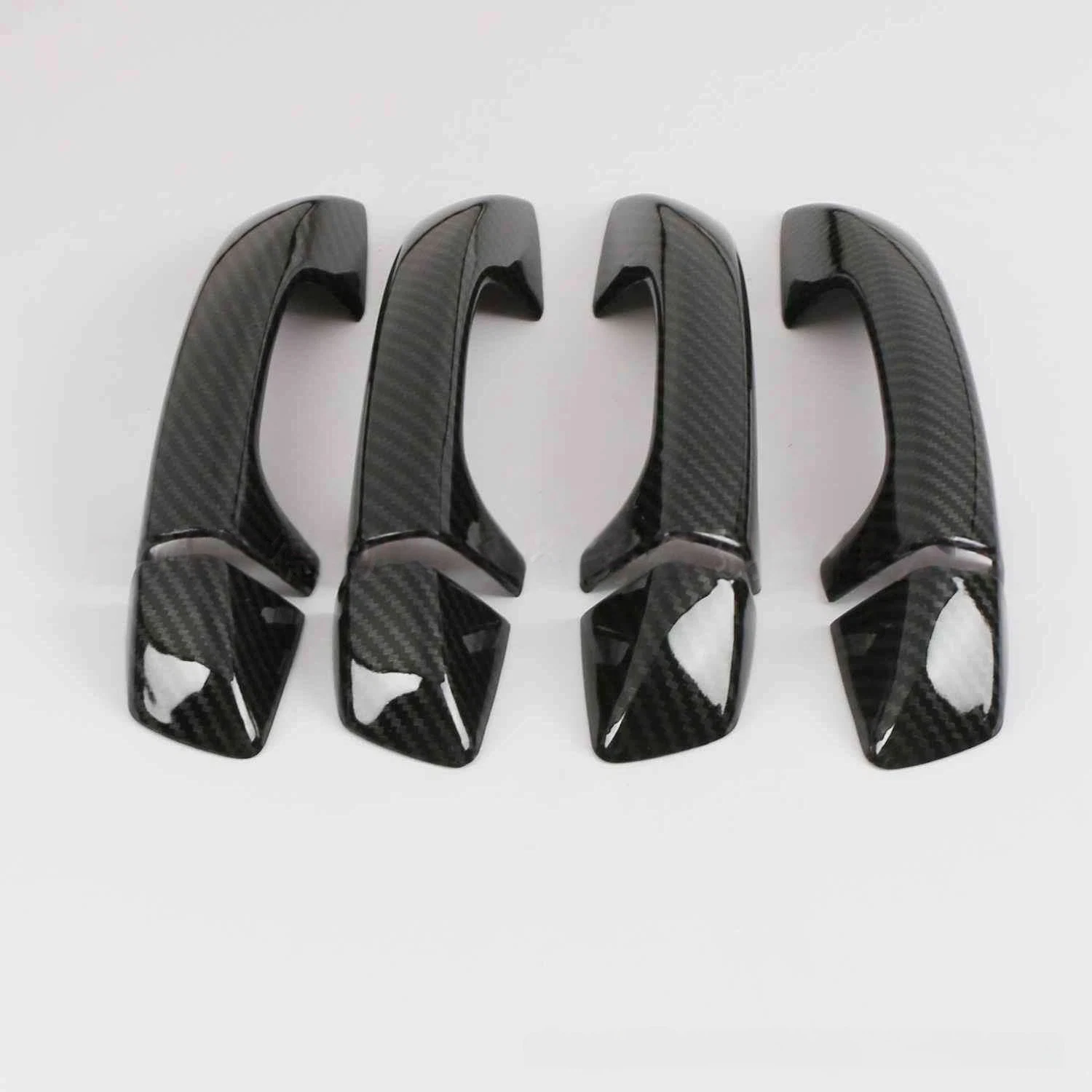 

Suitable for 10-18 models VW Sharan carbon fiber pattern handle sticker Volkswagen Sharan door handle decorative outer handle