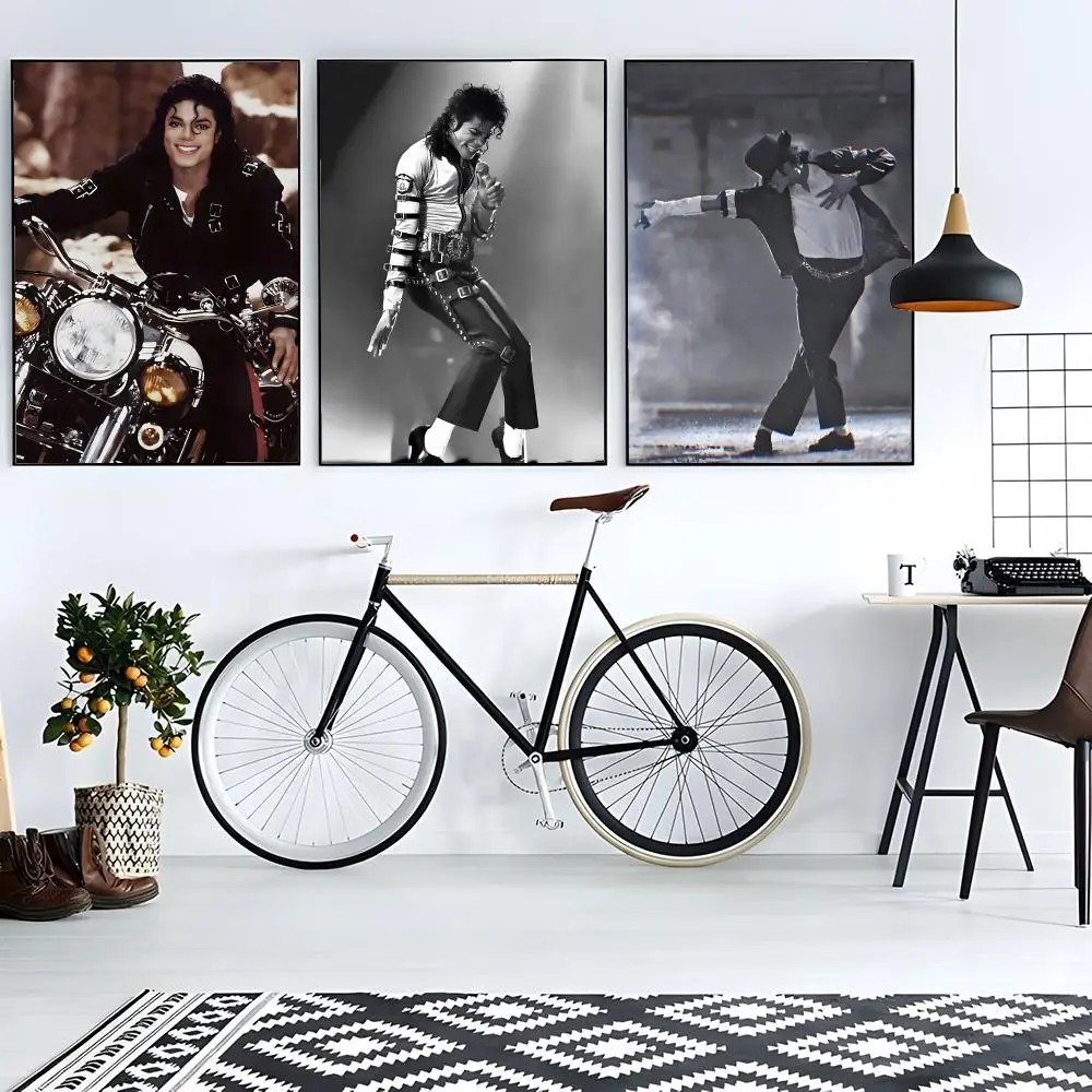 Singer Classic M-Michael Joseph Jackson Poster Retro Art Restaurant Bar Decoration