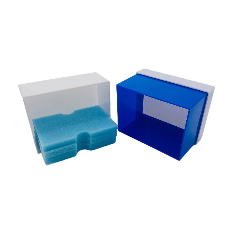 Dental Model Transport Box Intercolor Full Face Design Stable Durable for Laboratory Plaster Packaging
