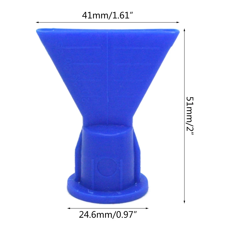 Imagem -06 - Conjunto Onda Forma Cone Bico Prático Dispensador Bico Injetor Calafetagem Selante Silicone para Cartucho Calafetagem Peça Reposição 10 Peças
