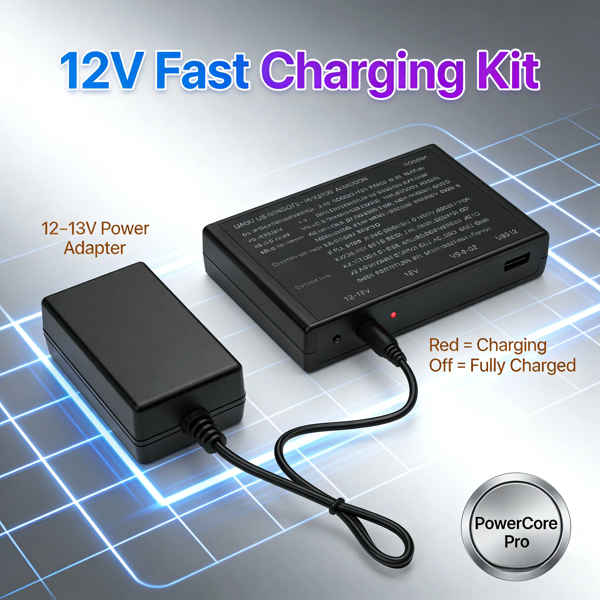 Winter UPS Power Box 5V/9V/12V, 6×18650 Replaceable Battery, Auto Switch for Router Modem Camera During Outage