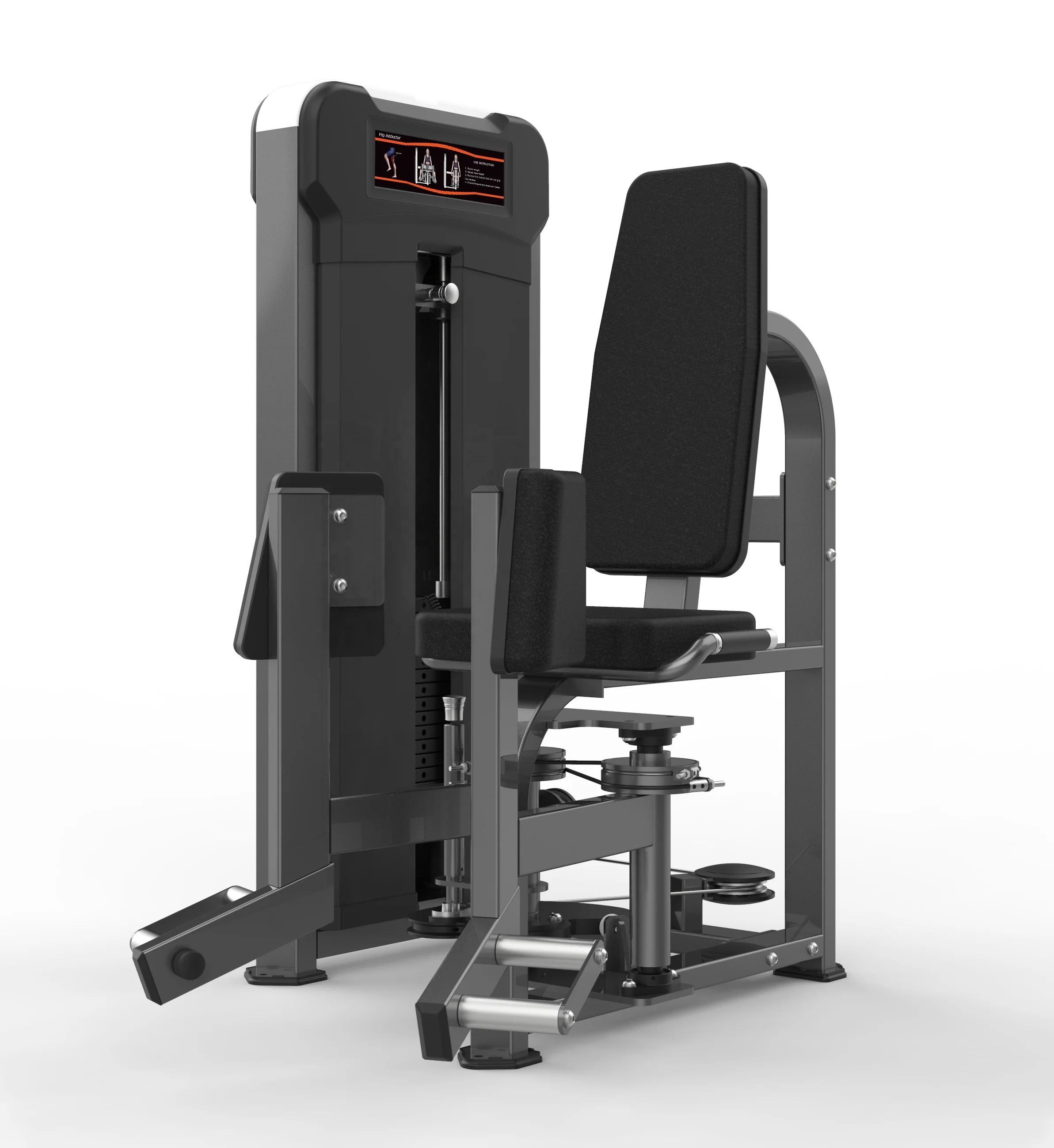 Realleader M3-1004 Customized Commercial Gym Equipment Fitness Pin Loaded Hip Adductor Machine With 100KG Weight Stack