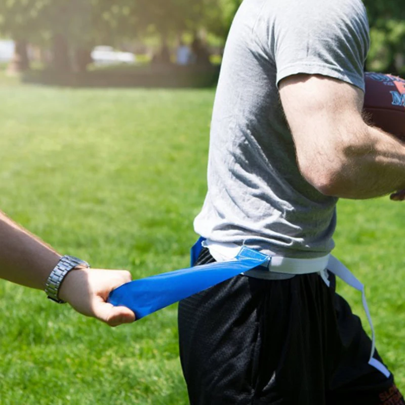 American Football Match Training Buckle Belt Adjustable Rugby Flag Tag Waist Strap