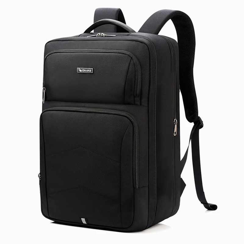 OIWAS Large Capacity Expandable Laptop Backpack USB Charging Port 17.3Inch Waterproof Business Travel Computer Bag for Men Women