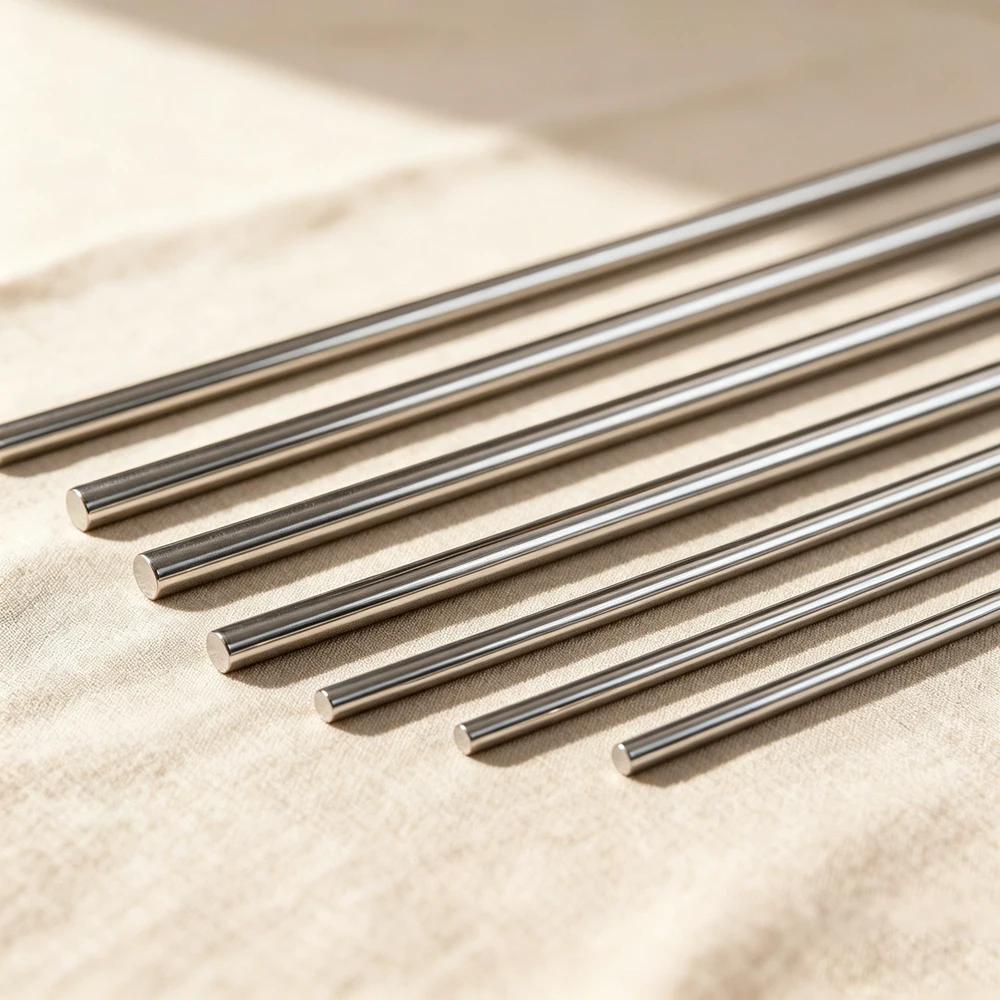 1/2/5pcs 304 Stainless Steel Solid Round Rod 100-500mm Lathe Bar for DIY Craft Tool Diameter 2mm 3mm 4mm 5mm 6mm 8mm 10mm