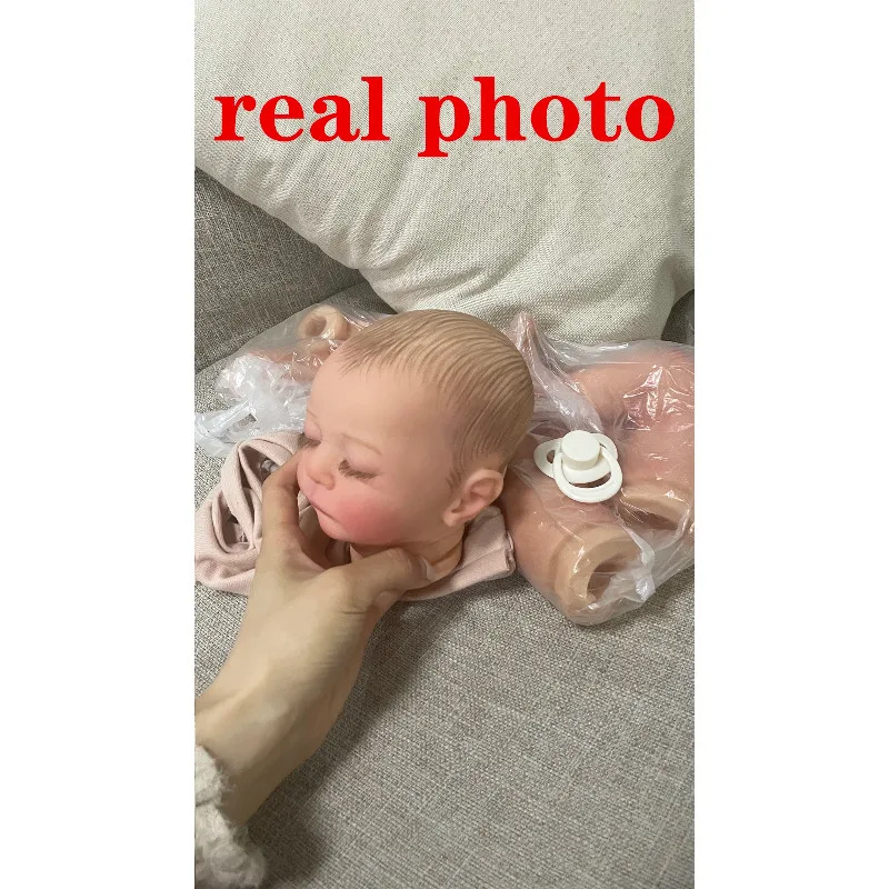 Kit bambola Reborn neonato da 19 pollici Baby Kai realistico Soft Touch parti di bambole non finite già dipinte Drop Shipping
