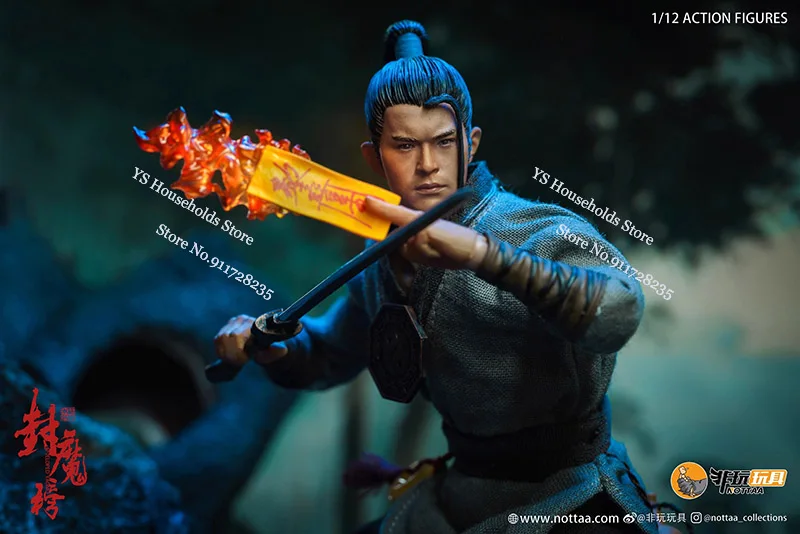 NottaaToys Limited Deluxe Versie 1/12 Collectible Yan Xiaoxia Action Figure Enveloped Yaomo Game Man Rol Simulatie 6" Soldaat