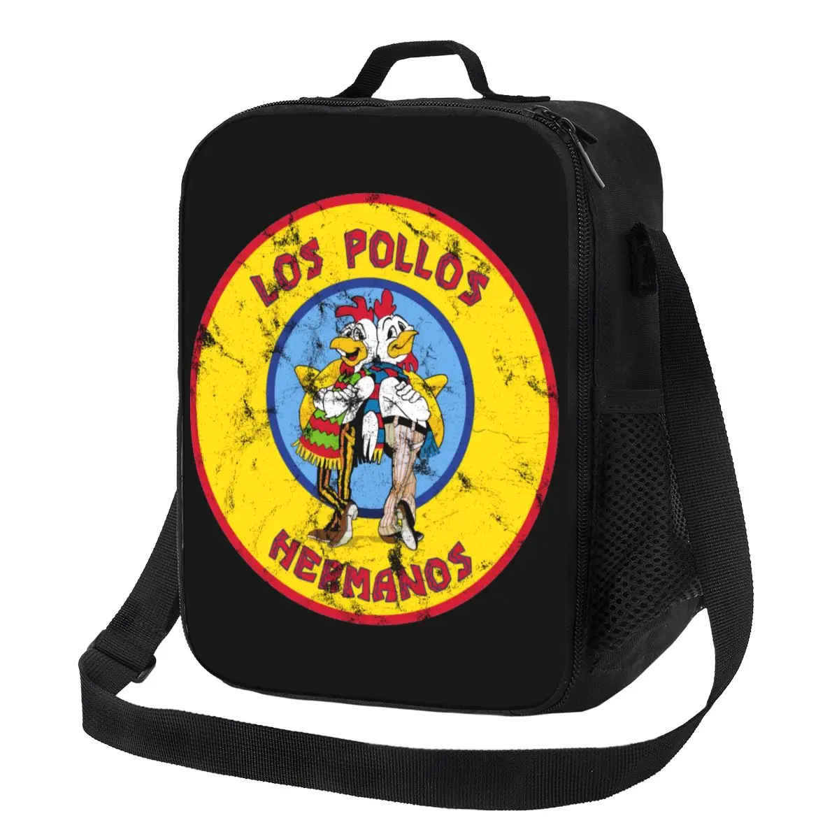 

Breaking Bad Thermal Lunch Bag Los Pollos Hermanos Bullseye Portable Lunch Container for Outdoor Travel Storage Bento Food Box