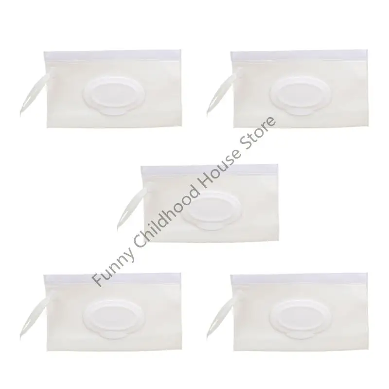 D0LA 5pcs có thể tái sử dụng khăn lau bé