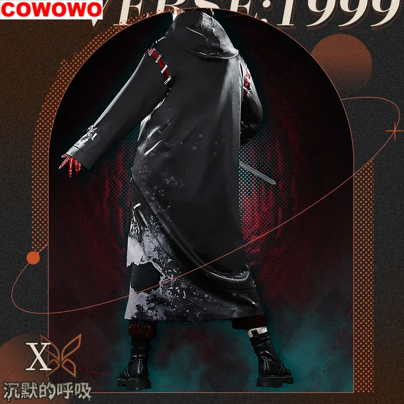 Cowowo-ホラーコスプレコスチューム,アニメパーティーユニフォーム,ハロウィーンプレイロール服,リバーシリーズ1999