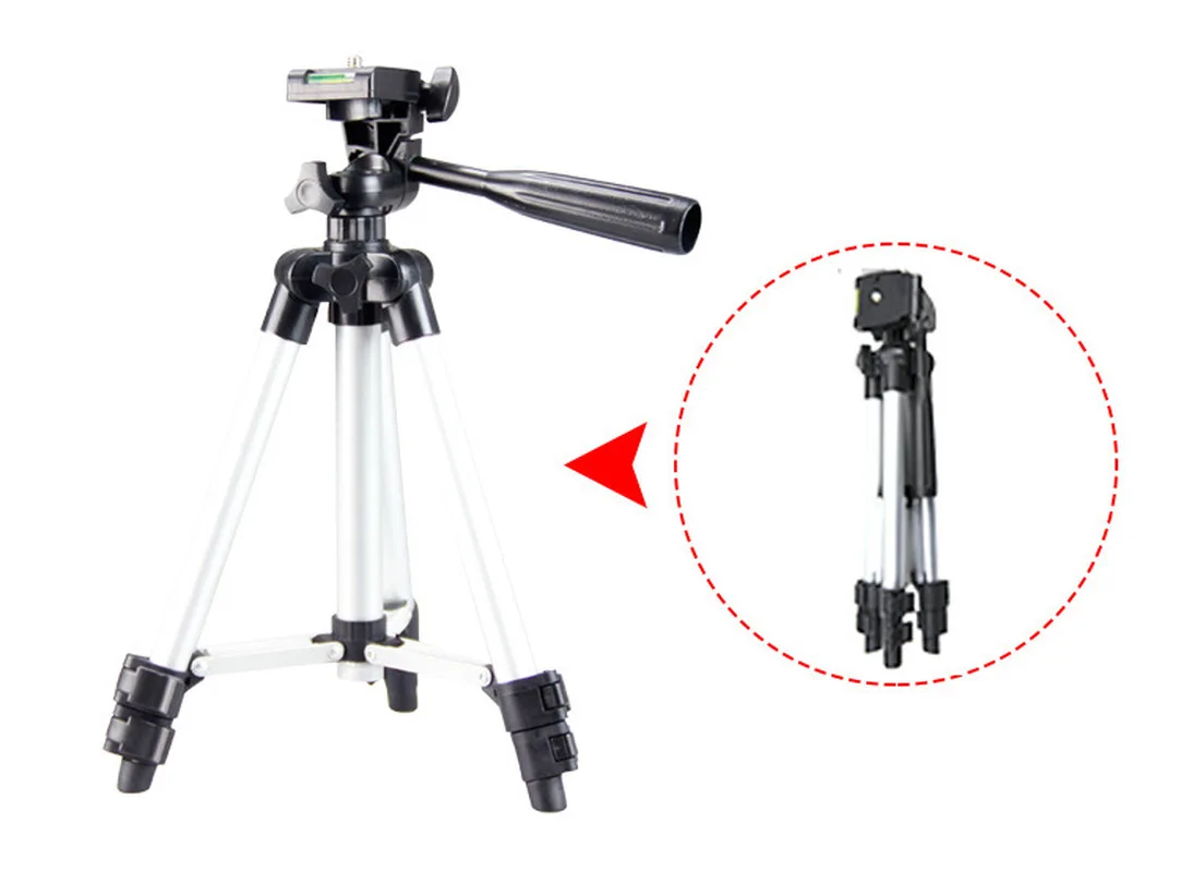 65cm Lightweight Tripod with Bag New Portable Mobile Phone Holder  Flexible Aluminum Alloy Camera Bracket Stand Mount
