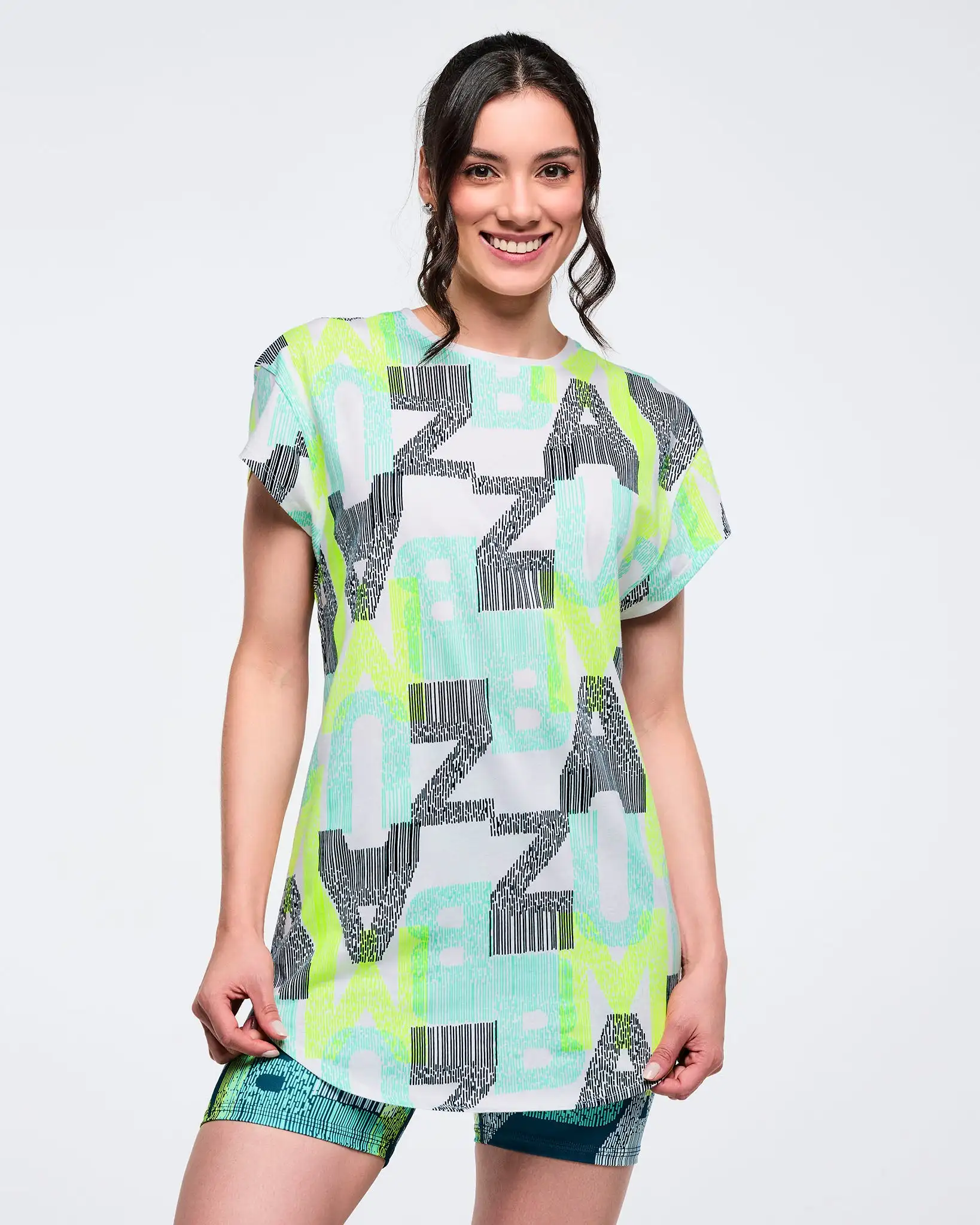 T-shirt 3D Sport Décontracté Unisexe pour Femmes et Enfants, Tendance Mode Été 2026, Style Décontracté Sportswear, Inspiré des Mouvements Zumba et Latins