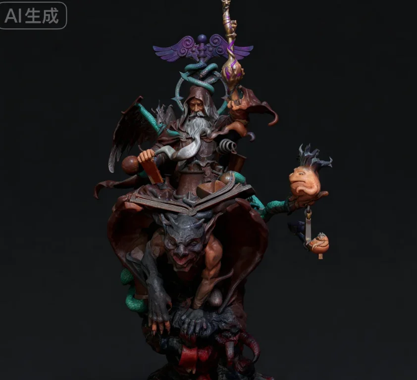 

Overall heights 80mm 110mm Resin Soldier model kits colorless and self-assembled（3D Printing ）TD-7605/3D