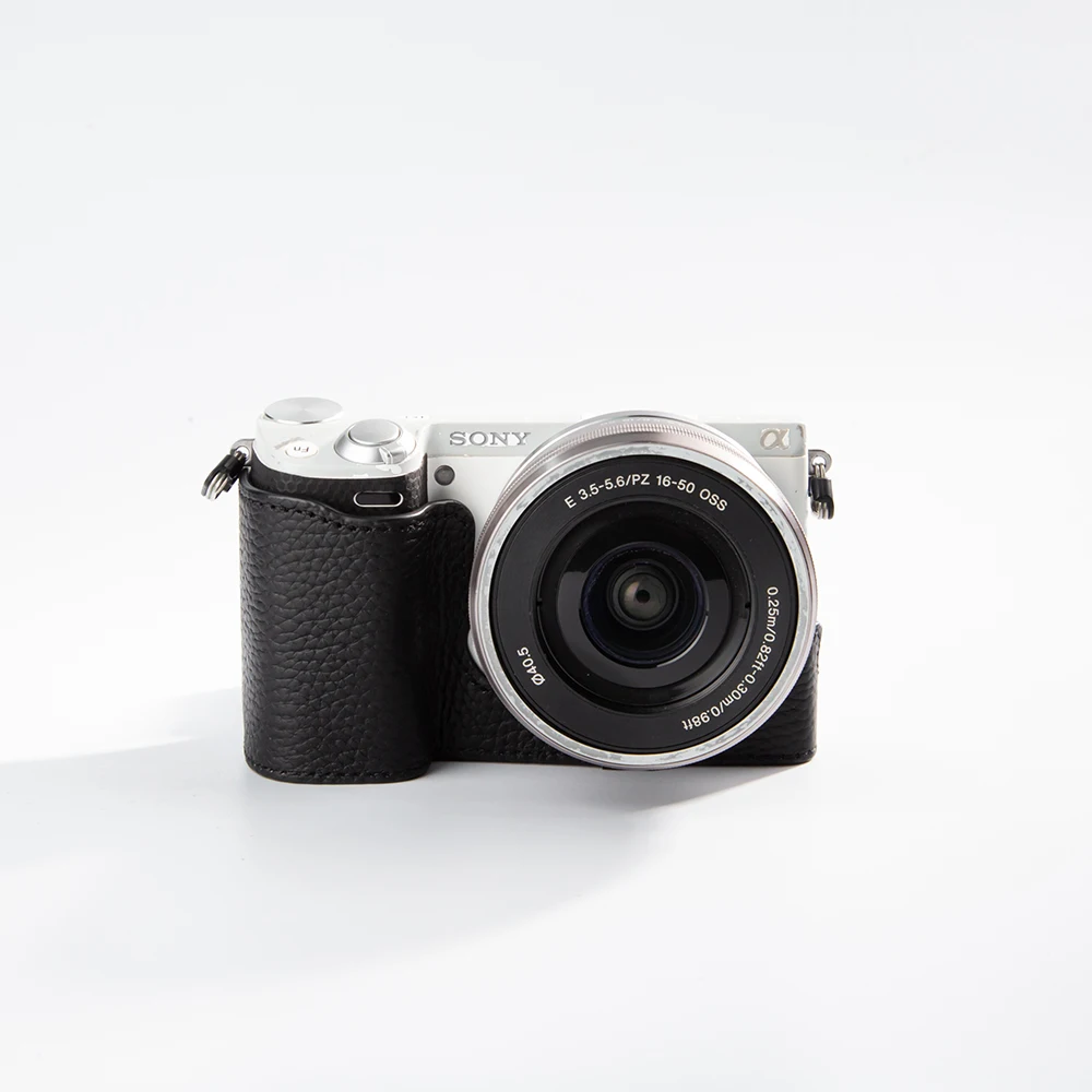 For Sony NEX-5/5R/5c Case Leather Camera Bag Protective Case