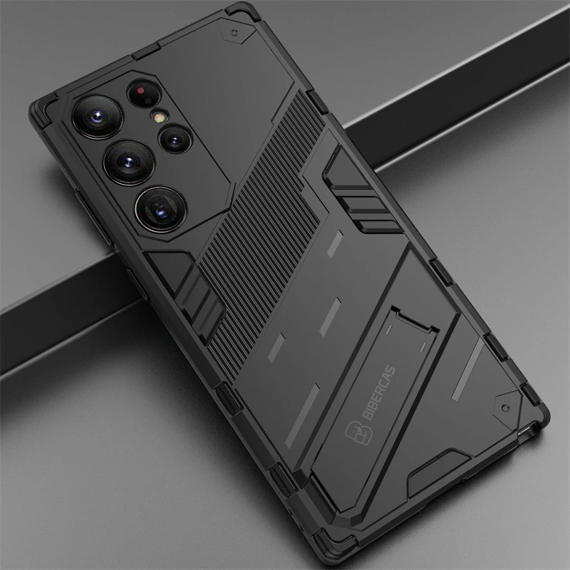 For Samsung Galaxy S23 Ultra 5G Case Rugged Armor Shockproof Phone Case For Samsung S23 + Plus S 23 Ultra Car Holder Back Cover