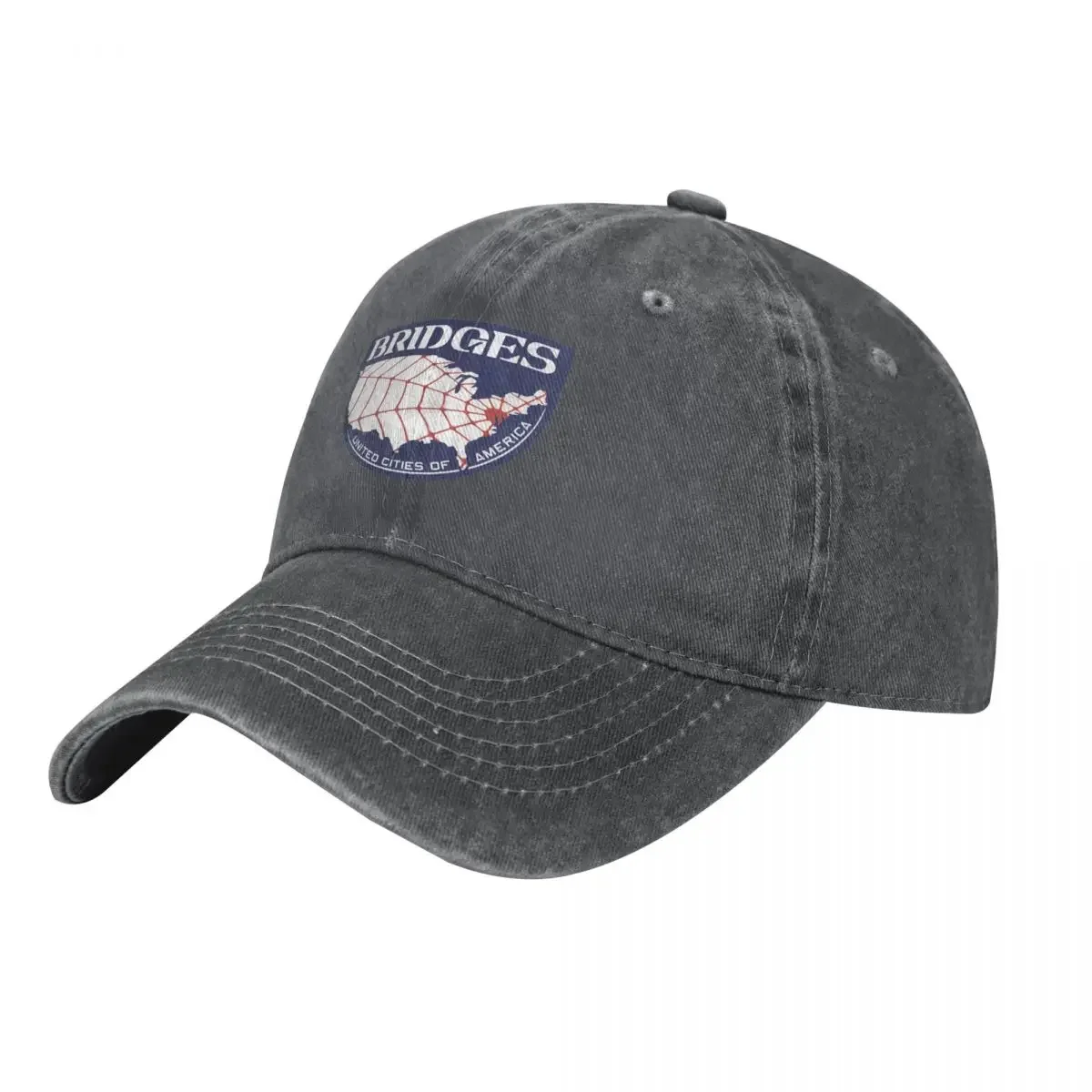 Bridges Logo V2 Baseball Cap Beach hats on offer Hat men sun caps Women Beach Fashion Men's