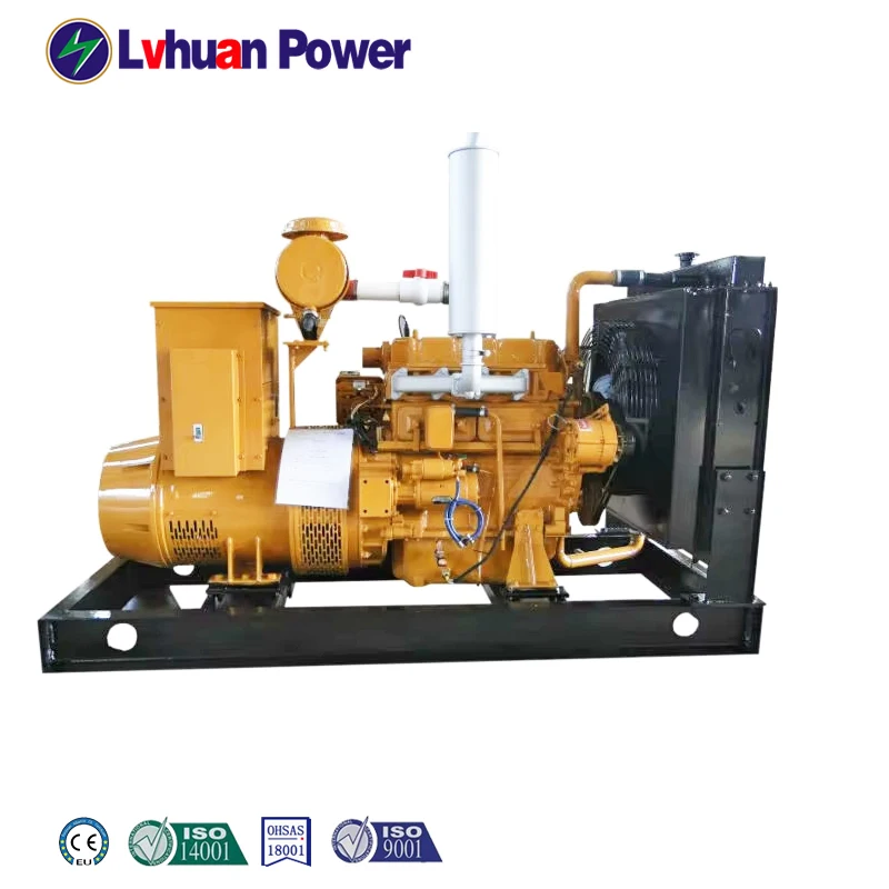 Small Power Biomass Gasifier Wood Gas 10kw-100kw Biomass Gas Generator