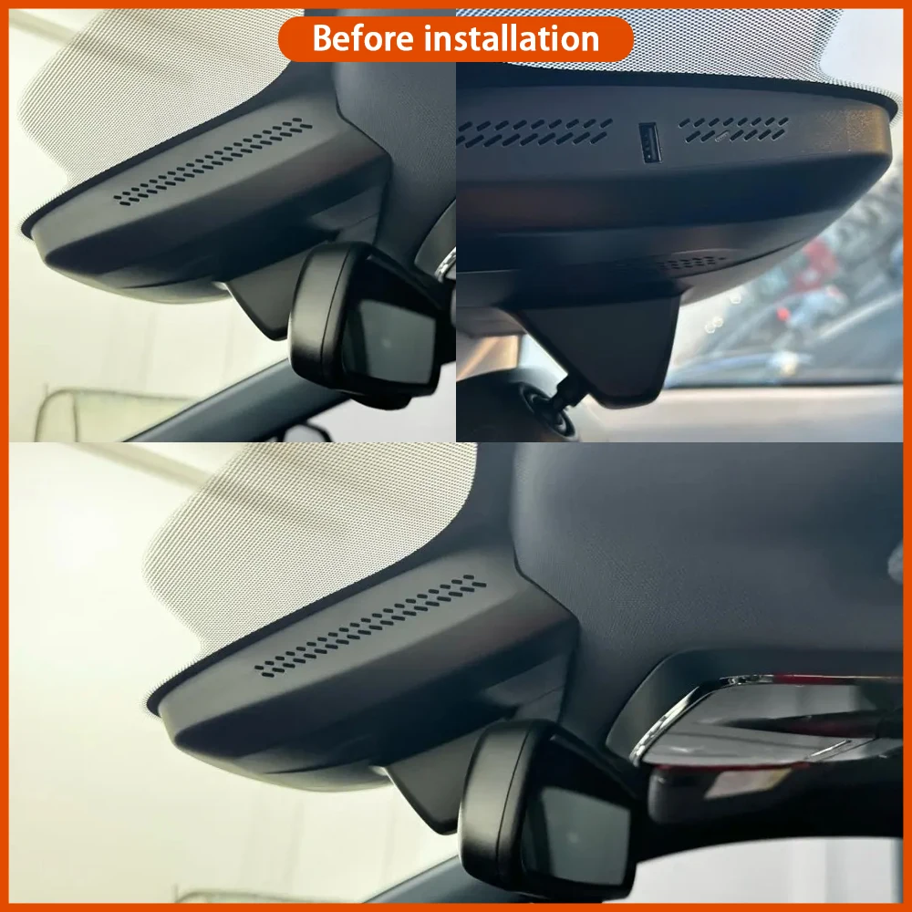 for Ford Territory Equator Sport 2021 2022 2023 2024 2025 Video Recorder 4K DVR Dash Cam Wifi OEM Camera 170° Wide Angle