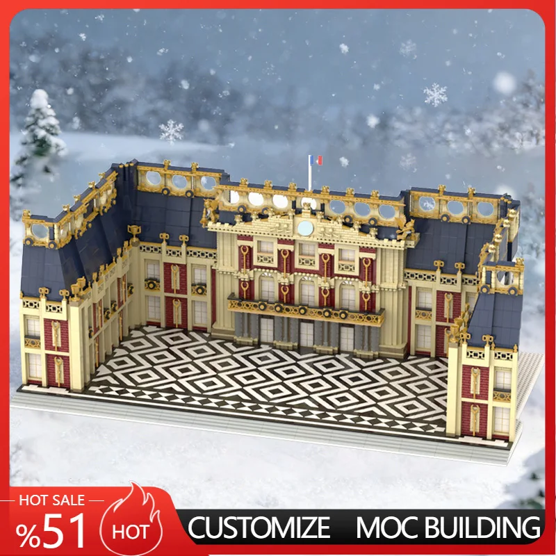 

1888 PCS City Street Arcade Modular Building MOC Customize Modular Building Block Creative Design Brick DIY Toy Christmas Gift