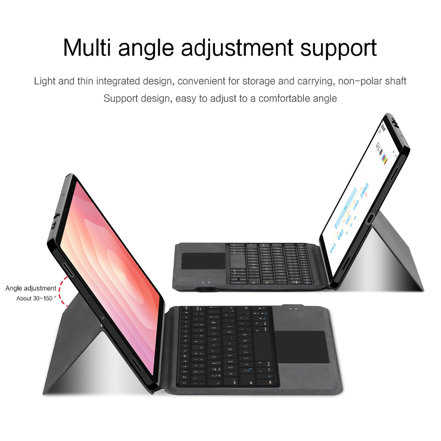 2 in 1 Keyboard Case For Samsung Galaxy Tab S11 11 Inch 2025 Tablet Cover For Tab S11 11