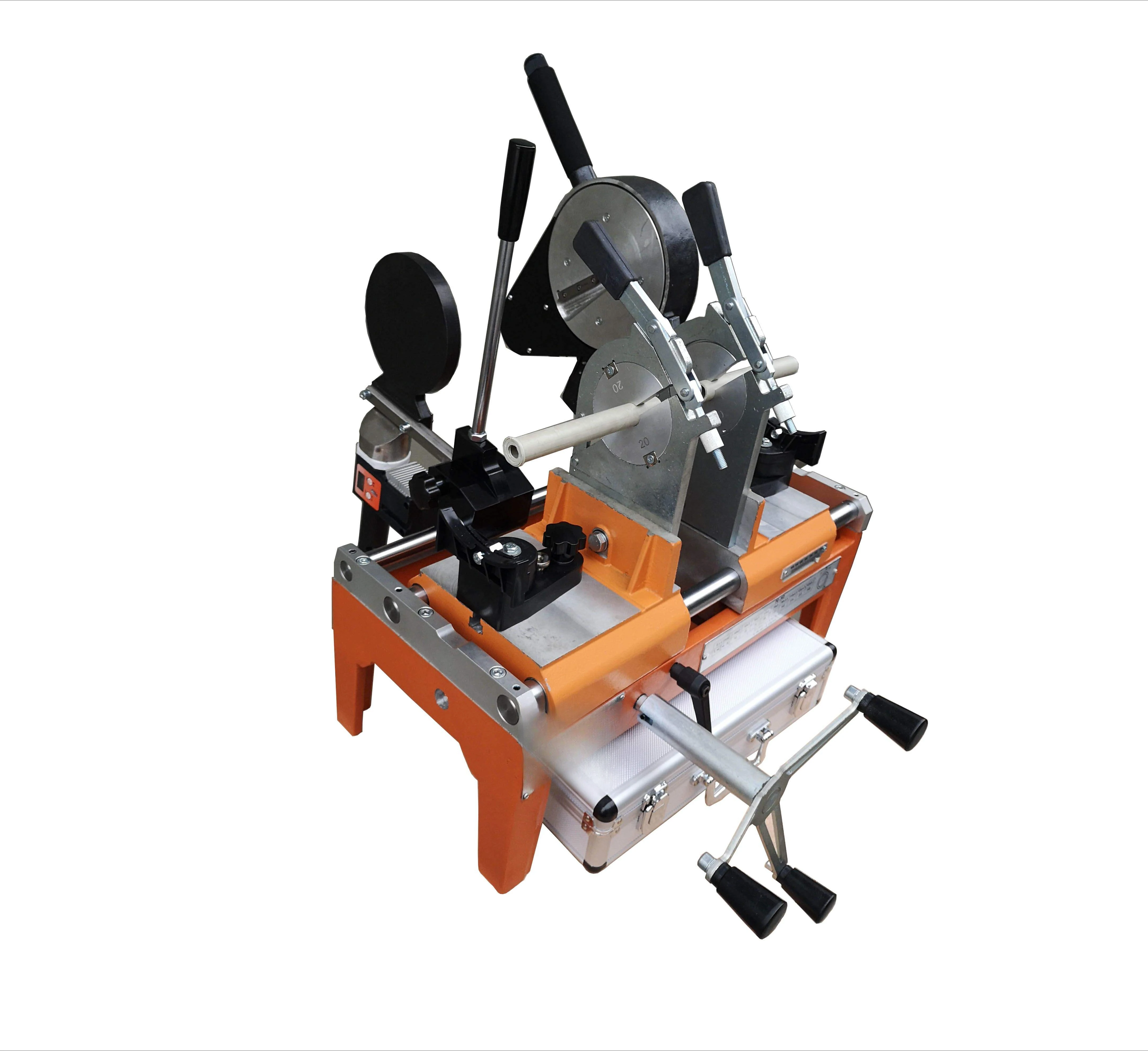 Lightweight Aluminum Mini 20-160 PPH PVDF Butt Fusion Welding Machine  Plastic Pipe Welder for High-Altitude & In-Well Operation