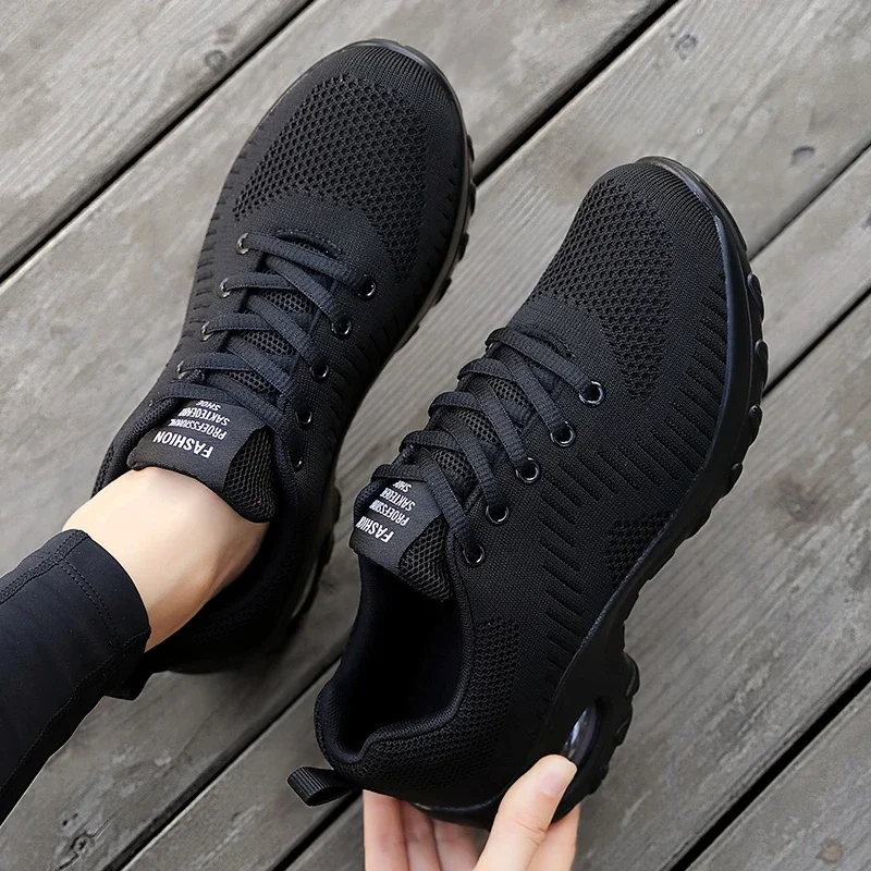 2023 New Sneakers Women Shoes Mesh Breathable Flat Anti-Slip Woman Sneaker Outdoor Trainer Female Zapatos De Mujer Sport Shoe