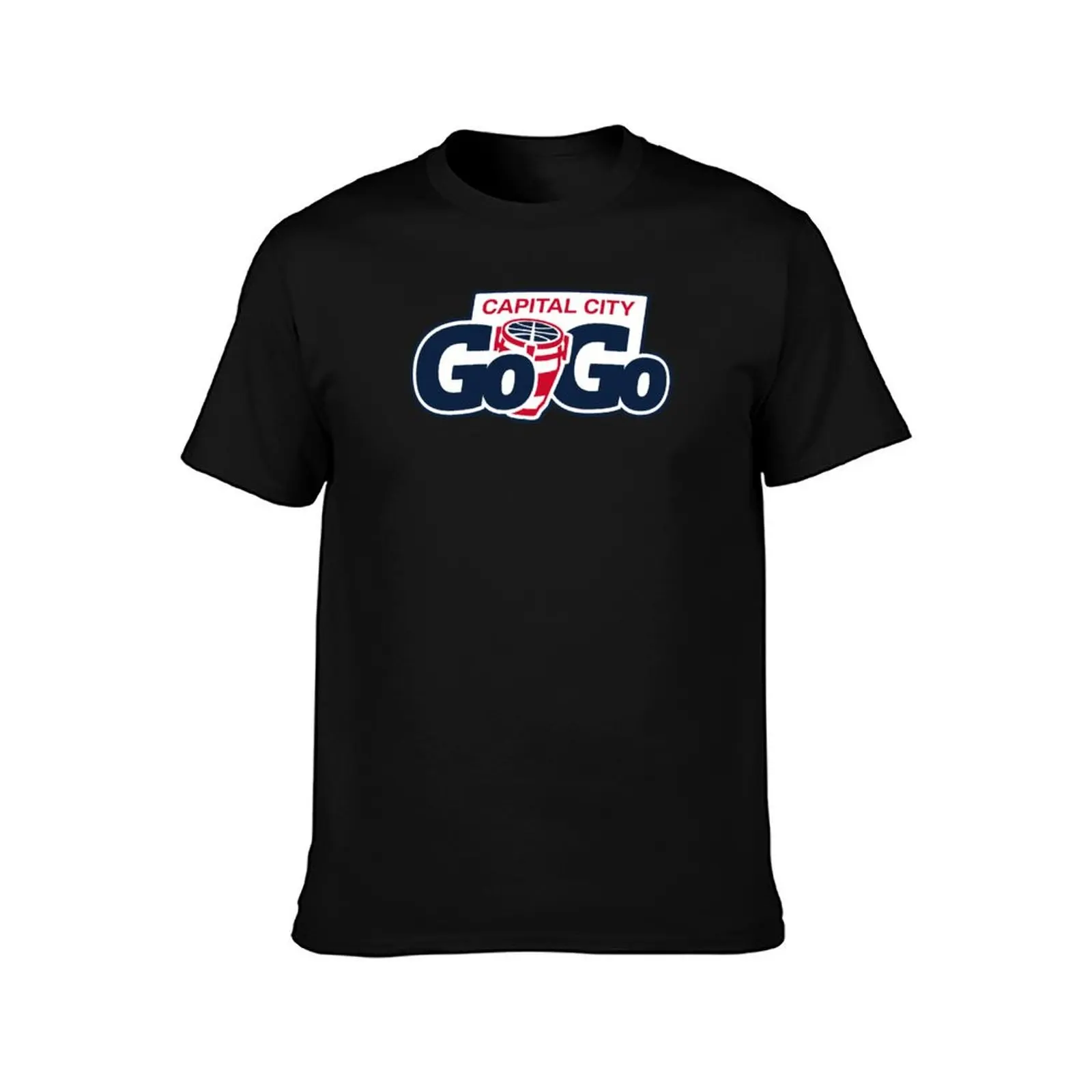 The Go-Go Capital City T-Shirt Summer Casual Cotton Tee Oversized Streetwear Tops Vintage Graphic Print Unisex Men Women