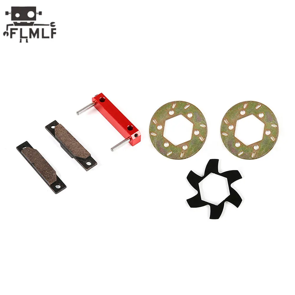 Remote Control Car CNC Metal Brakes Pad or Brake Disc Set for 1/5 Scale HPI ROFUN BAHA ROVAN KM BAJA 5B 5T 5SC SS RC Truck Parts