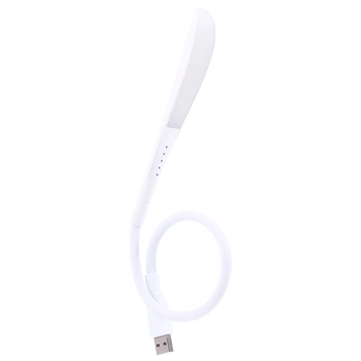 1 قطعة LED ضوء الليل الصغير PVC المحمولة USB عصا مرنة عكس الضوء اللمس التبديل ضوء مصباح لأجهزة الكمبيوتر المحمول قوة البنك