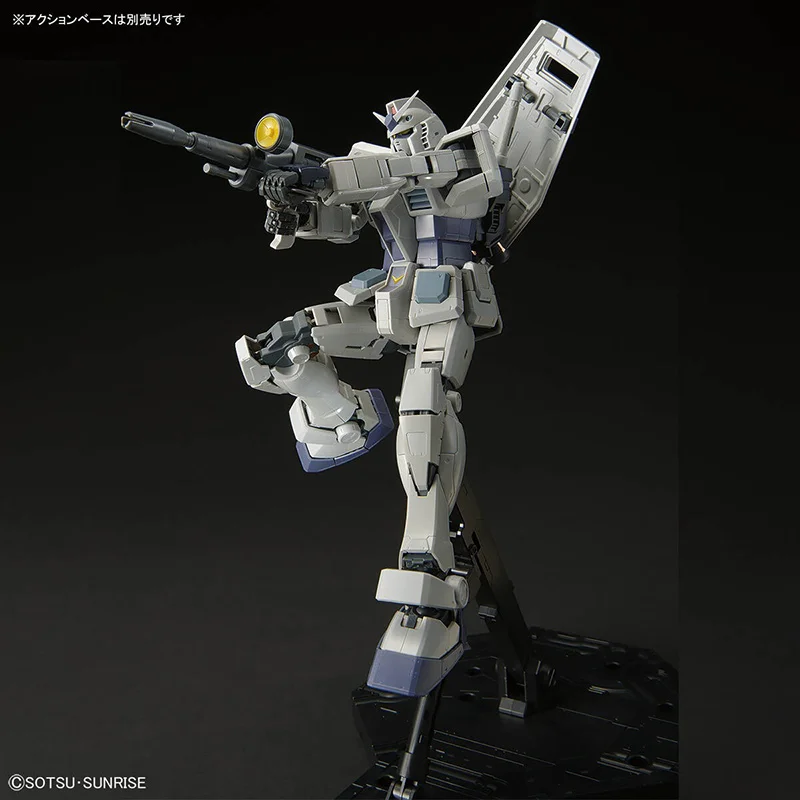 반다이 MG 1/100 더 건담 베이스 리미티드 RX-78-3 G-3 건담 Ver.3.0, 18cm 애니메이션 오리지널 액션 피규어 모델, 장난감 선물 컬렉션