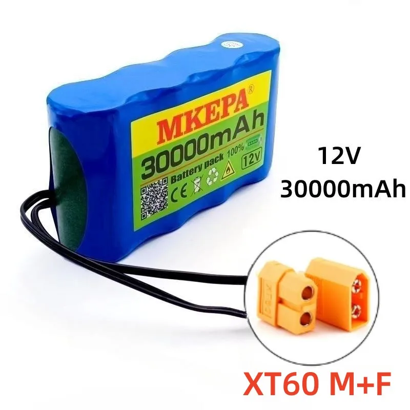 32700 Lifepo4 Battery Pack 4S1P 12.8V 30000mAh with 4S 40A Balanced BMS for Electric Boat and Uninterrupted Power Supply 12V