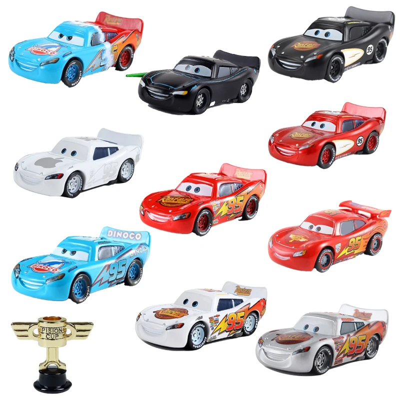 Cartoon Model Pixar Lightning McQueen Family New 86 Jackson Thunderstorm Portugal 1:55 Diecast Mini Car Toy Boy Birthday Gifts