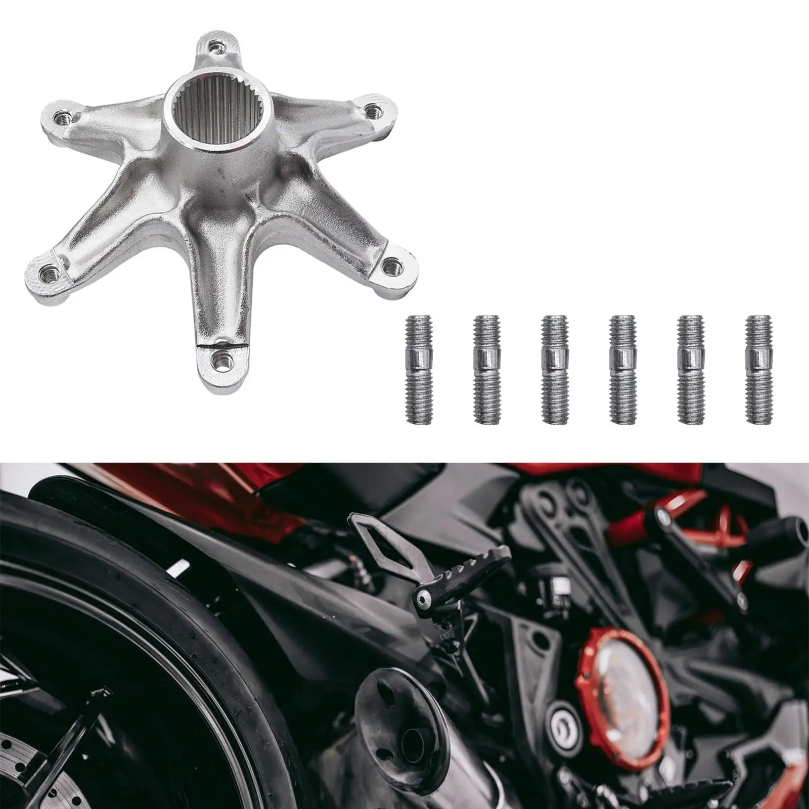 

Rear Axle Sprocket Hub Collar 2XJ-25386-00-00 Professional High Performance Replace Parts for Yamaha Motorcycle Accessories