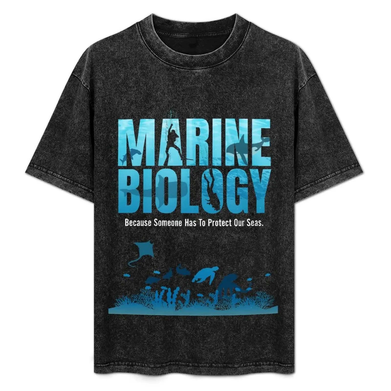 

Marine Biology Shirt For Marine Biologists Ecologists Environmental Activists Tees T-Shirt Luxury man anime shirts men
