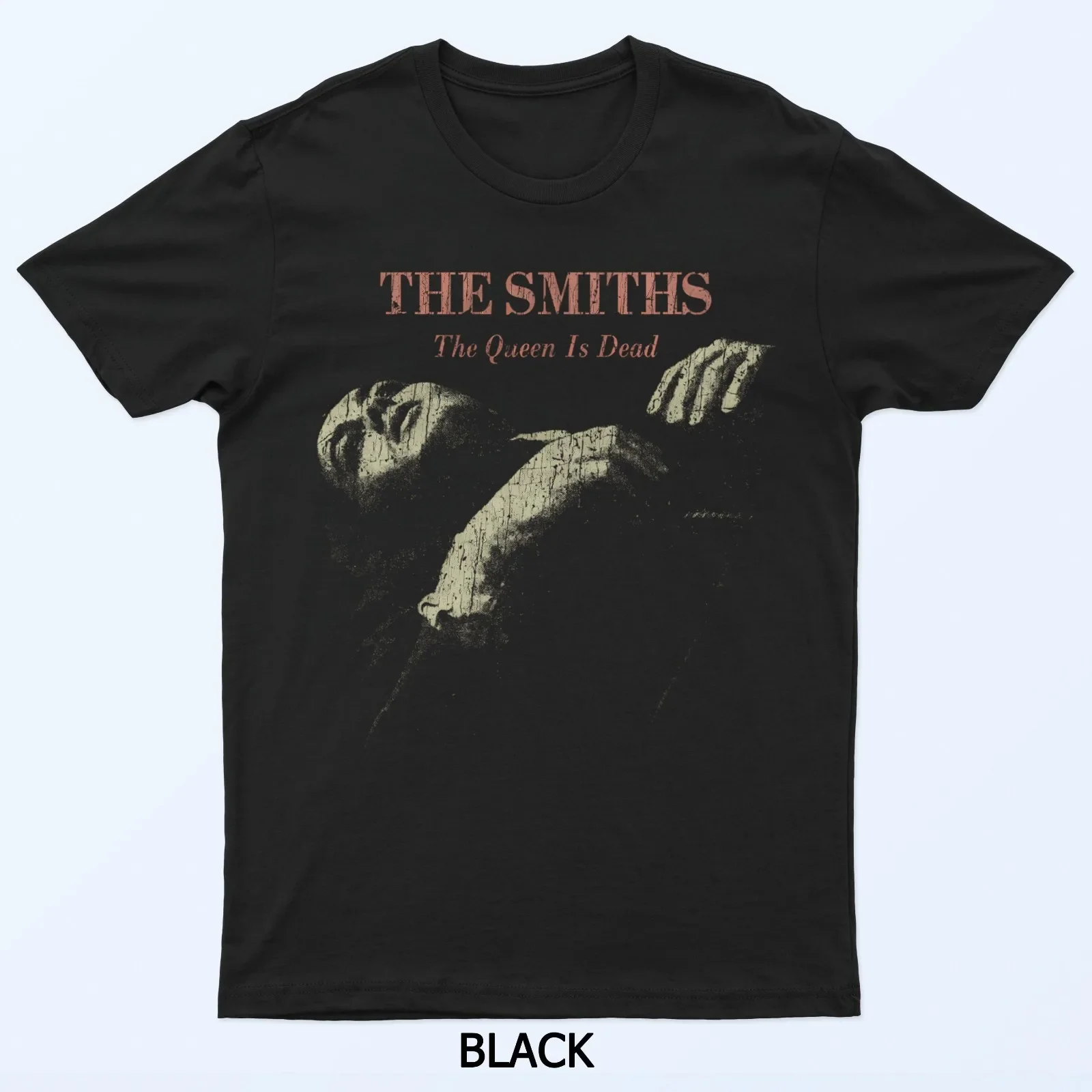 The Smiths The Queen Is Dead 1986 Black T-Shirt