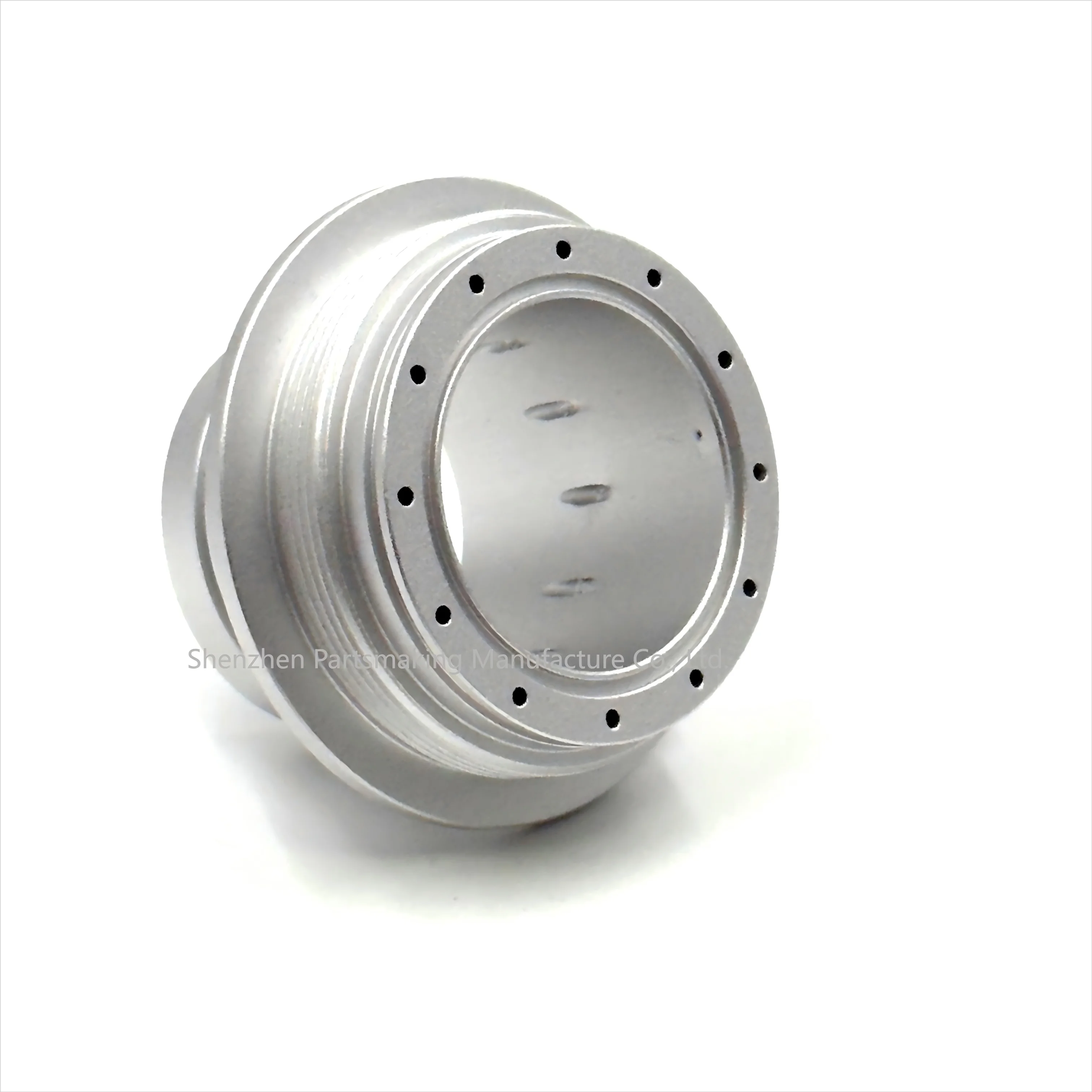 6061 Aluminum Silver Anodized CNC Parts - Custom Precision Metal Components