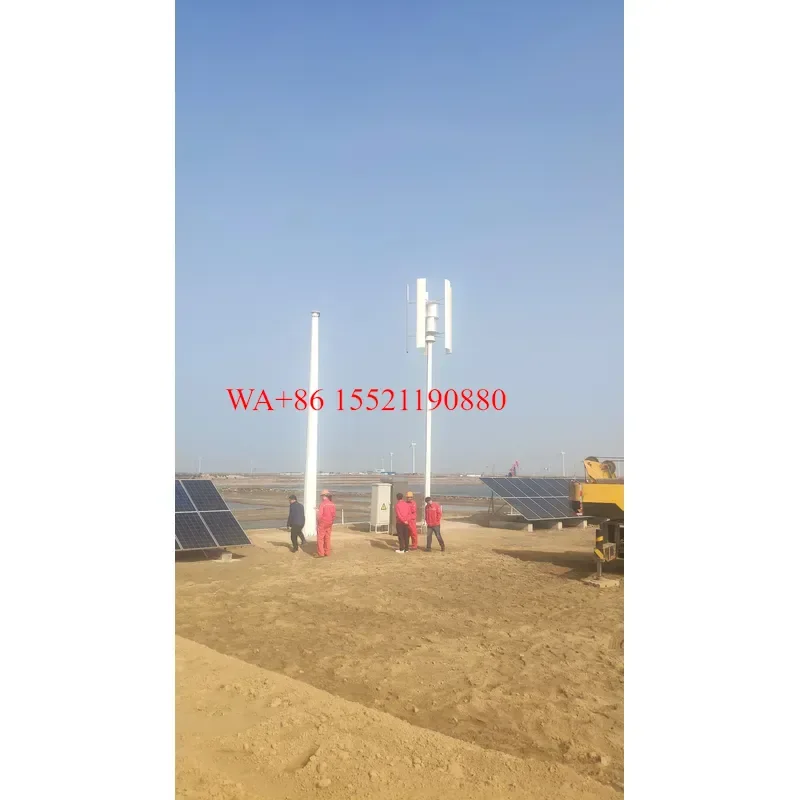 WMWMNU Small Vertical Axis Wind Turbine Generator System for Home Power Generation