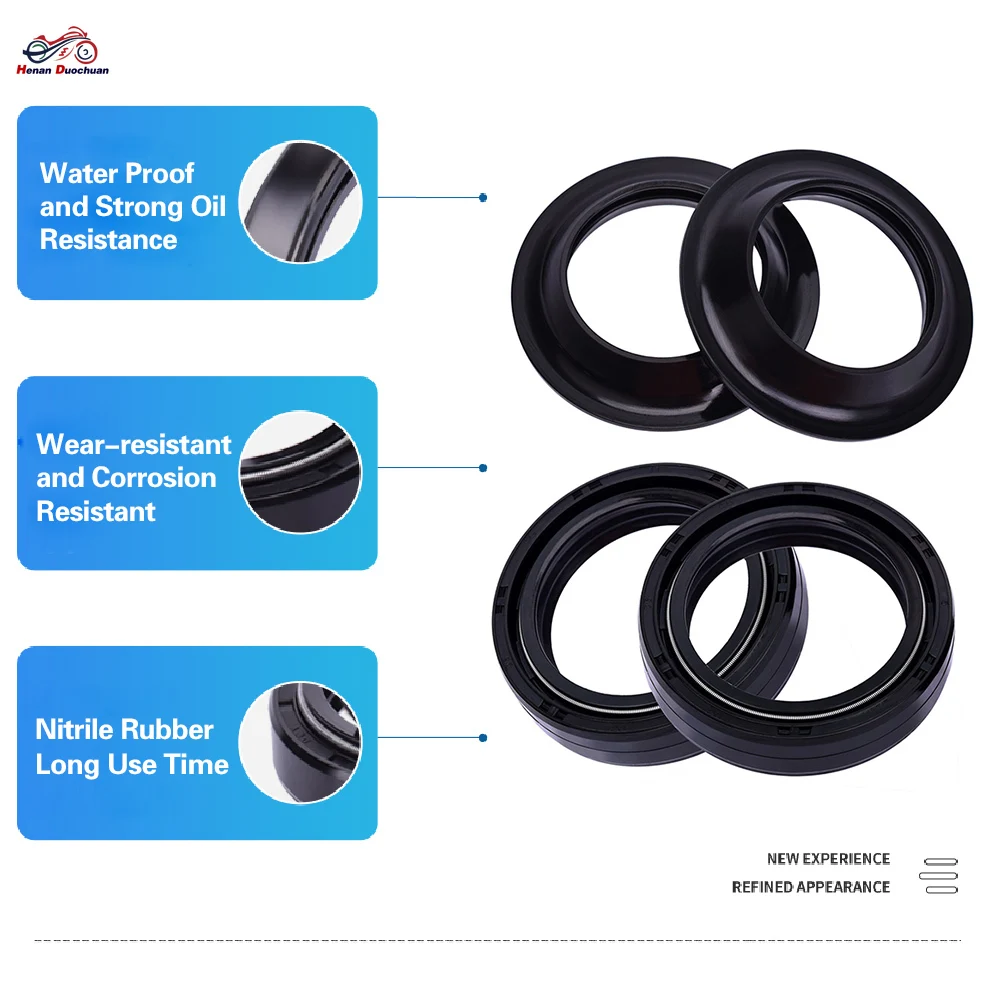 

35x48x11 Motorcycle Front Fork Oil Seal 35 48 Dust Cover For Honda CR250M CR250 CR 250 VTR250 Interceptor VTR 250 XL350 XL 350