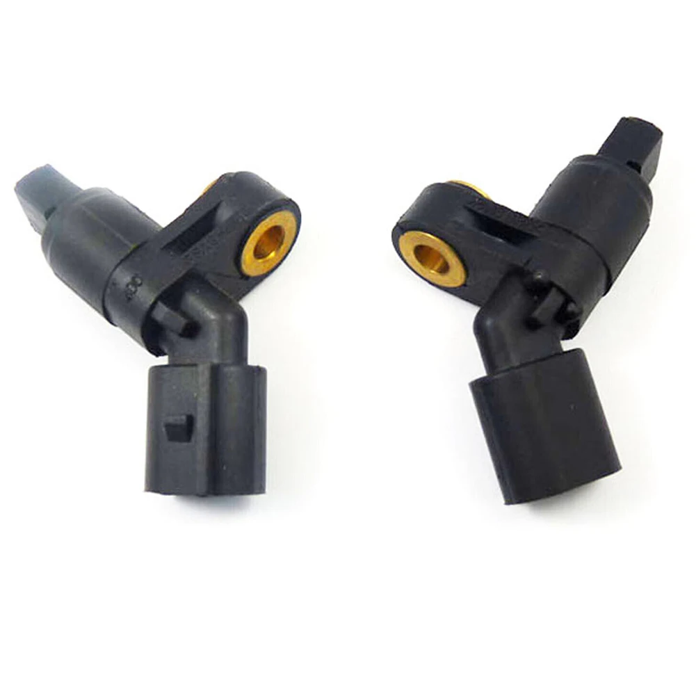 العلامة التجارية الجديدة عجلة السرعة الاستشعار أجهزة الاستشعار 1J0927803 + 1J0927804 ABS مكافحة قفل الفرامل الأسود اكسسوارات السيارات للجولف ل جيتا #1