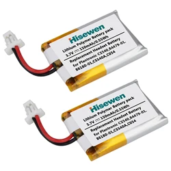 2Pcs 3.7V CS540 Battery for Plantronic CS540 Wireless Headset 86180-01 84479-01 CS540A C054