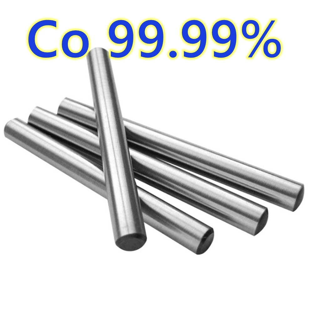 

High Purity Pure Cobalt Co Rod 6mm diameter x 50mm length customize