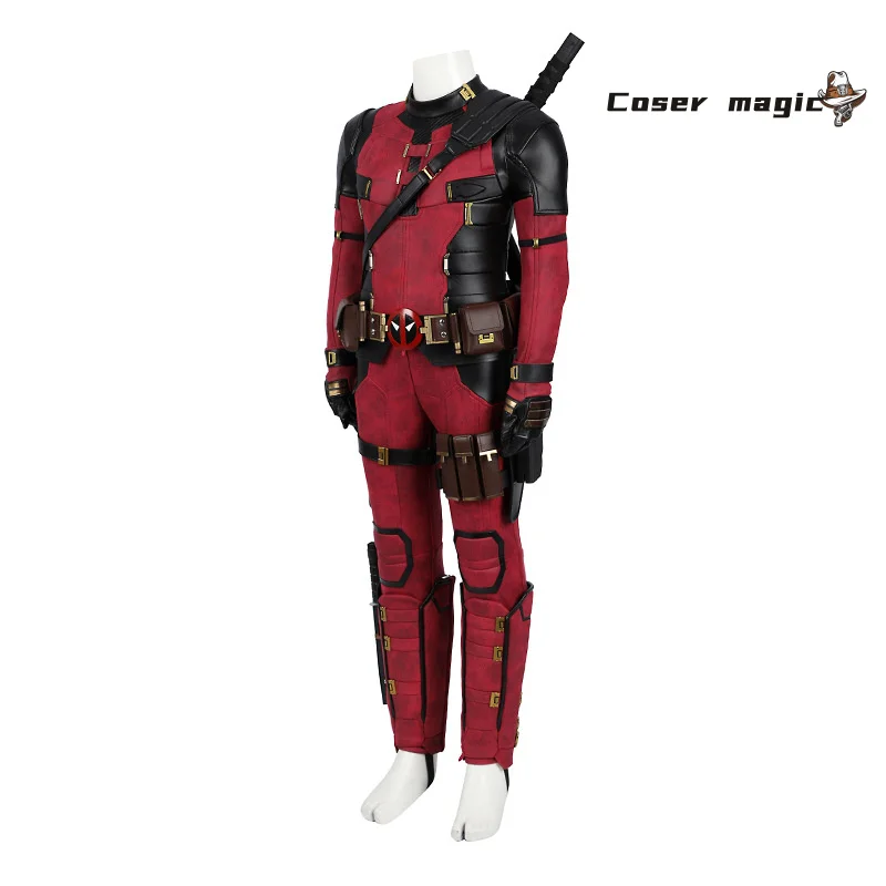 데드 코스프레 풀 Cosutme 웨이드 윈스턴 윌슨 코스프레 의상 어린이 에디션 영화 안티 히어로 슈트 할로윈