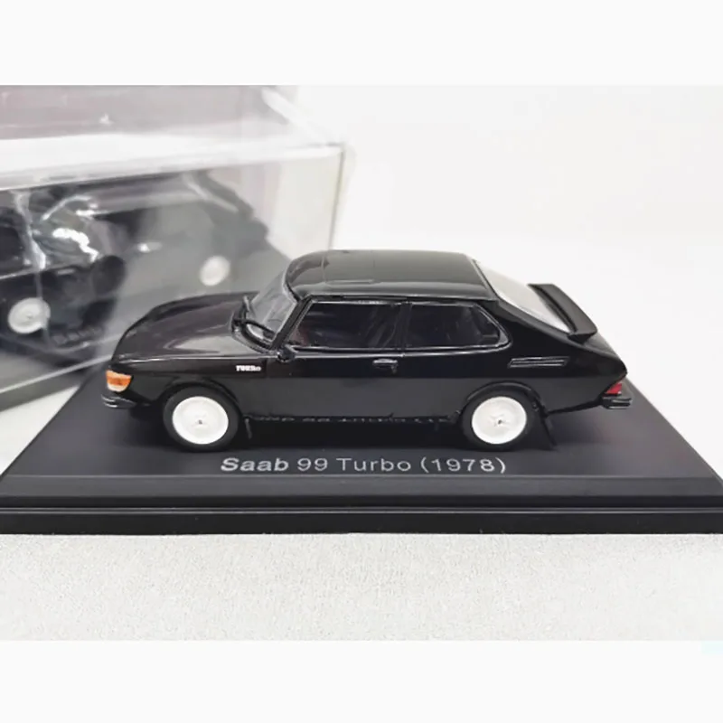 Diecast 1/43 Scale 1978 Saab 99 Turbo/Saab 900S Classic Car Alloy Simulation Car Model Collection Display Toy Gift Souvenir